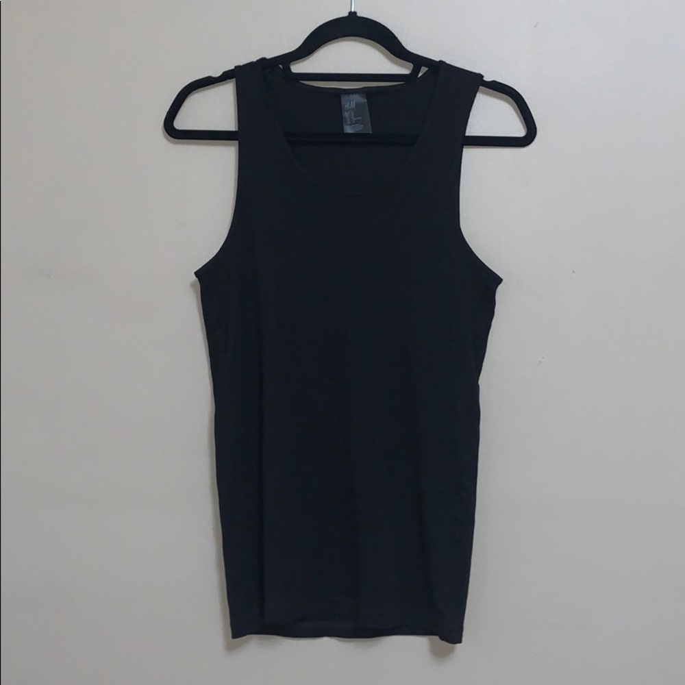 Basic H&M black tank top